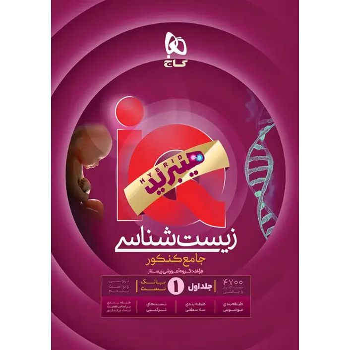 کتاب آی کیو زیست جامع 1406❤️🔥 با [20%] تخفیف ویژه [جلد اول]